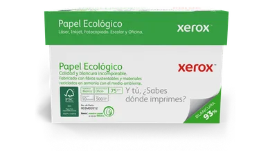 Papel Bond Ecológico Oficio XEROX Ecológico