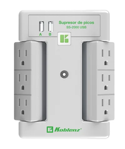 Supresor de Picos KOBLENZ SS-2000 USBAC